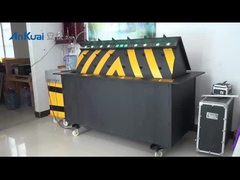 Temps de levage réglable 1-3s Barrière de sécurité hydraulique avec protection contre la rouille à deux reprises