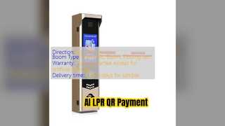 Système de paiement QR de reconnaissance de plaque d'immatriculation AI