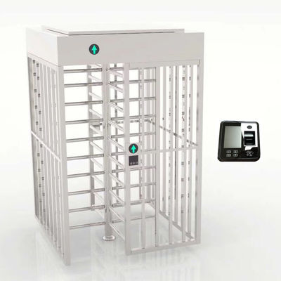 acheter Porte piétonnière directionnelle SUS304 de tourniquet de taille de Bi pleine avec le lecteur de cartes de RFID online manufacture
