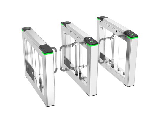 acheter Personnes Min Automatic Turnstile Gate du tourniquet 30 de barrière d'oscillation de la reconnaissance des visages SUS304 online manufacture
