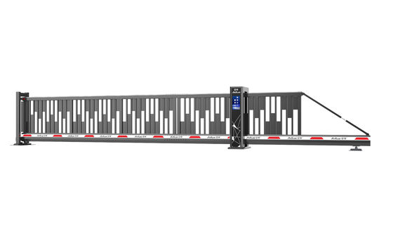 acheter Porte coulissante télescopique à commande à distance de 30 m avec puissance moteur de 250 W online manufacture
