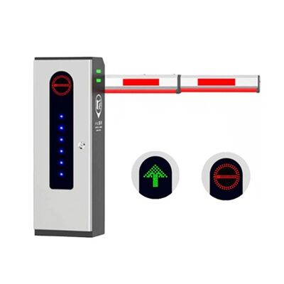 acheter Porte de barrière à puits blancs équipée d'une alimentation électrique de 220V50Hz online manufacture