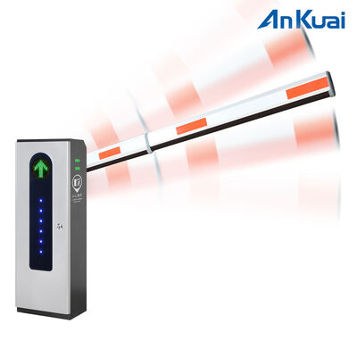 acheter Porte automatique de barrière à la montée avec puissance moteur de 100W 30m télécommande et poudre LED DC12V pour accès au parking online manufacture