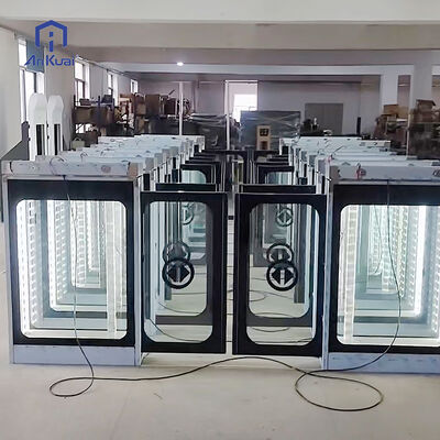 acheter Porte-écran en verre fritté céramique trempé avec revêtement peint sérigraphié, barrière automatique de sécurité de gare online manufacture