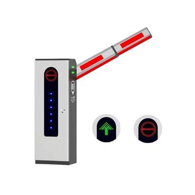 Barrière de boom articulée par bras en aluminium de porte de barrière de Rfid du trafic avec le bras de 6m