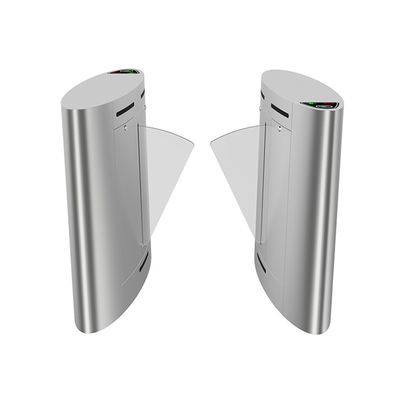 Degré de sécurité magnétique Smart de porte de tourniquet de barrière d'aileron de l'acier inoxydable 304