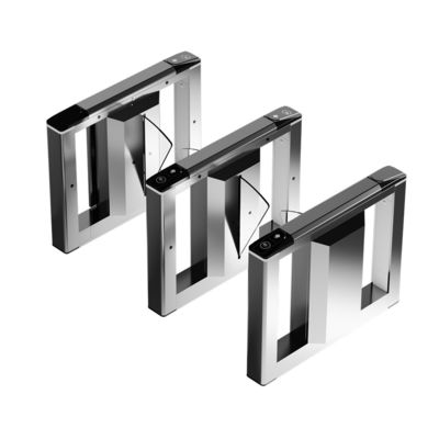 Contrôle d'accès Ip56 robuste d'aileron de tourniquet à voie unique de barrière