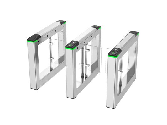 Le CE a approuvé le tourniquet à grande vitesse de porte de tourniquet d'oscillation en verre de sécurité