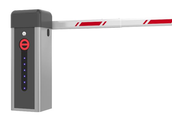 Porte automatique de barrière de vitesse Armoire noir et gris Couleur moteur sans balai DC24V pour l'entrée du parking