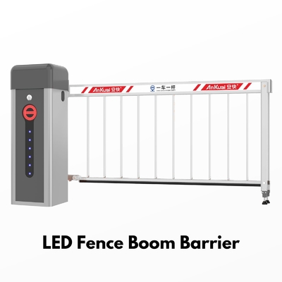 Barrière de sécurité avec bras à moteur sans balais DC24V haute stabilité et protection thermique