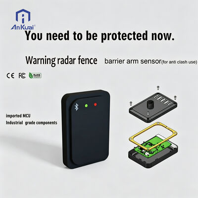 Access Control Security Vehicle Detection Car Obstacle 79GHz Radar Sensor Wash Auto Boom Barrier Gate for 100ms